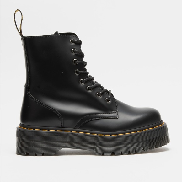 Jadon Platform Black Boots 🖤